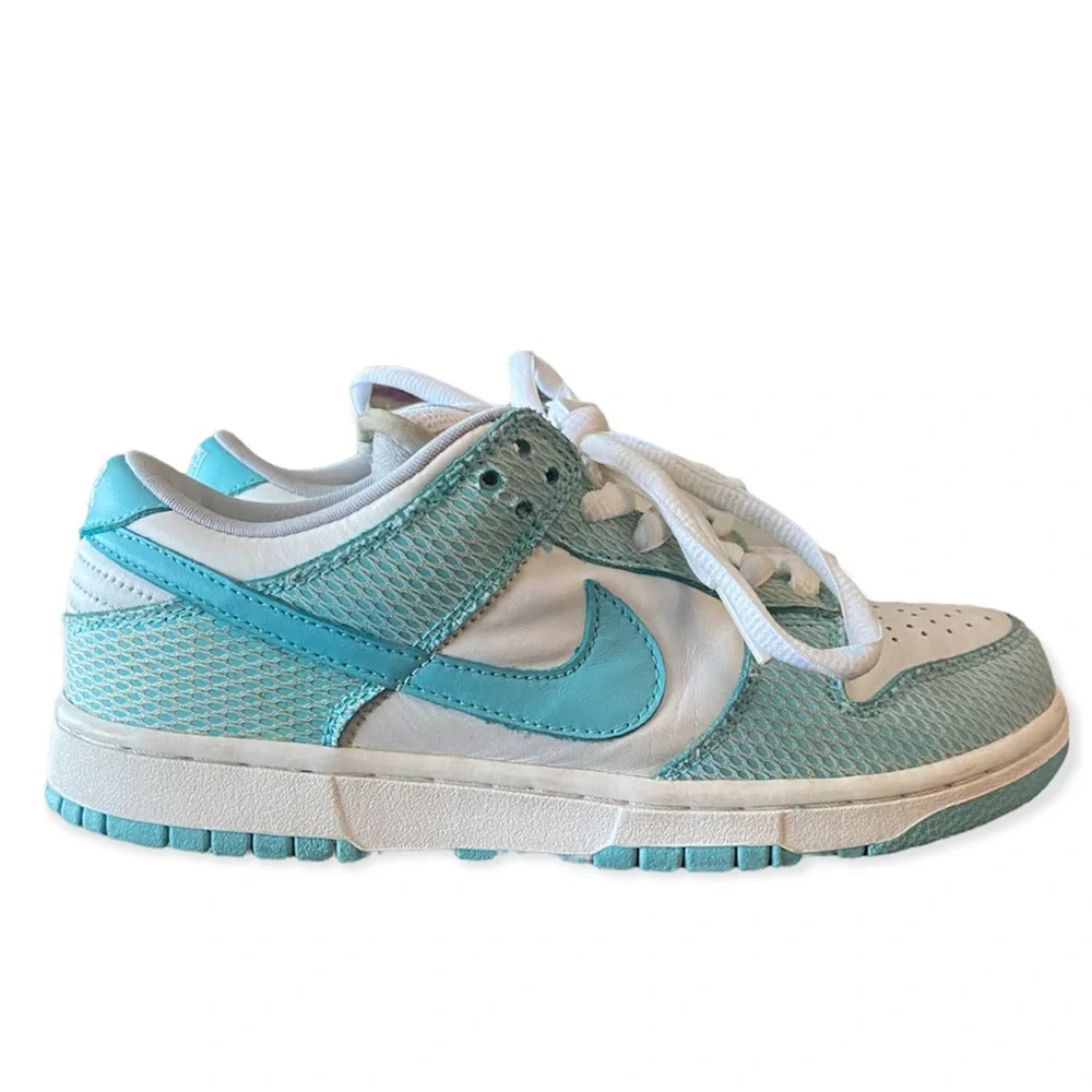 Nike SB Dunk Low High Hare Blue & White Retro OG - Picture 7 of 12